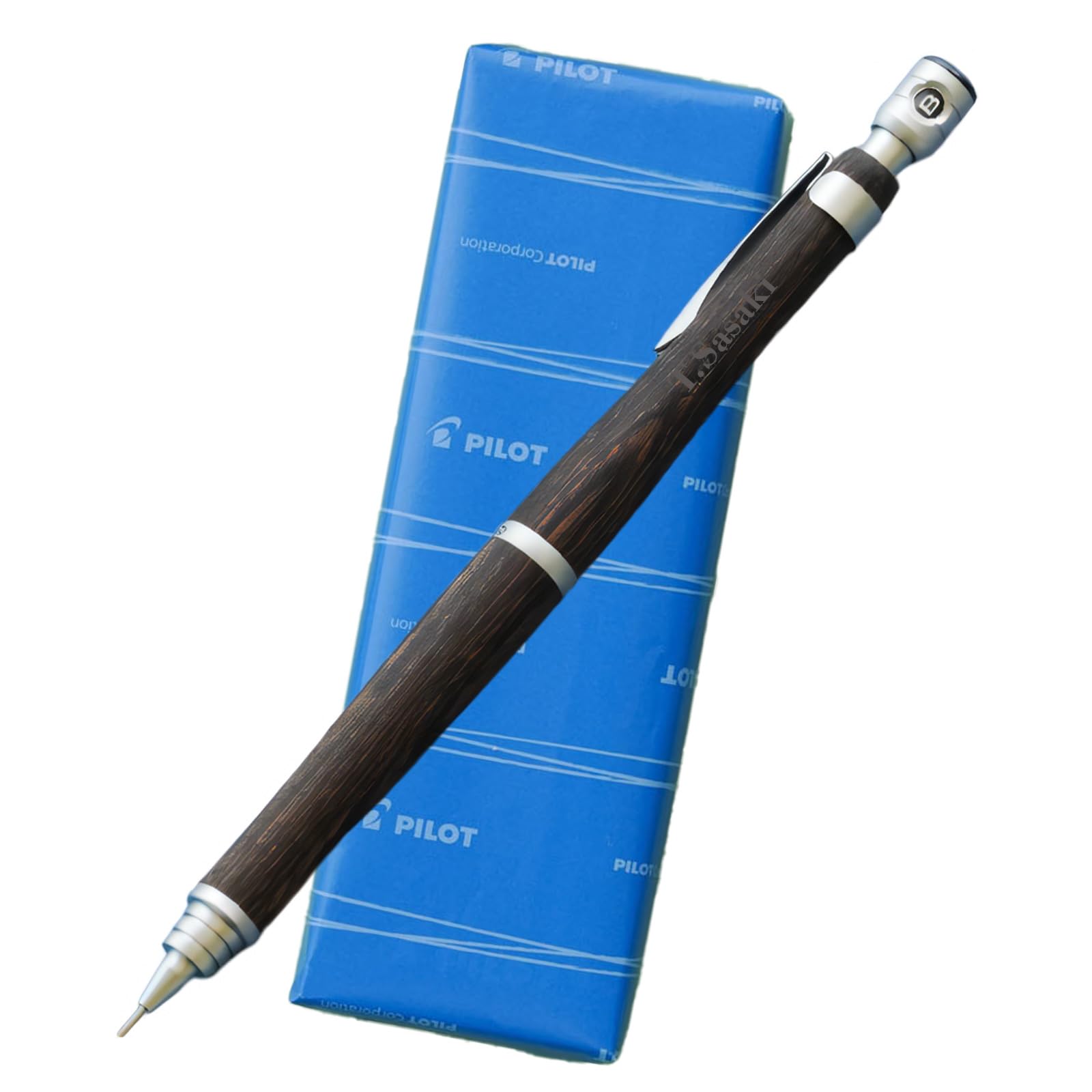 Tsuk1@プロフ必読S20シャープペンシル0.5mm黒柿 pilot s20シャープペンシル0.5mm 黒柿/スタビライズドウッド