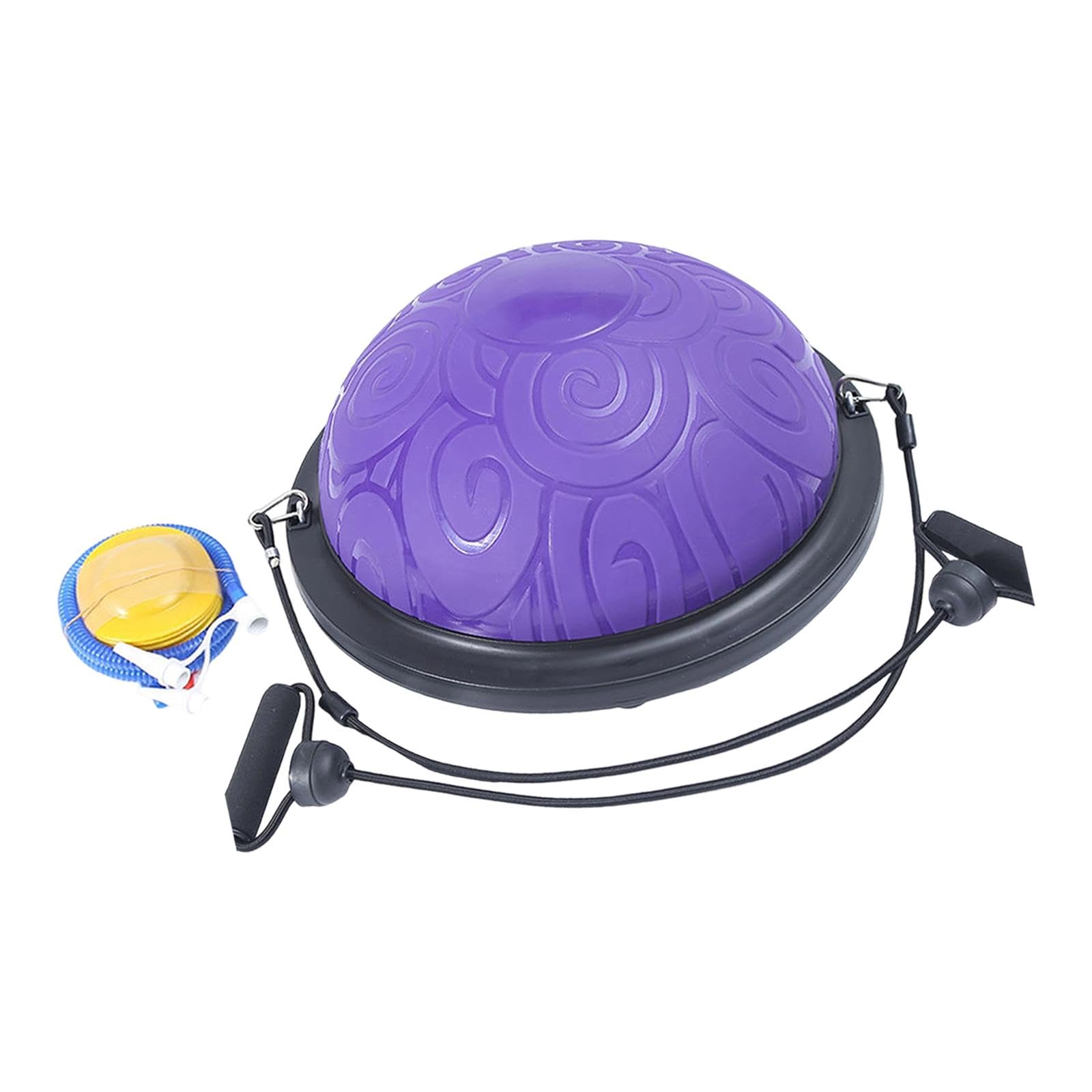 Bnf® Half Balance Ball Non Slip Balance Trainer for Workout Strength Training Gym Purple | Sporting Goods | Fitness Running & Yoga | Fitness Equipment & Gear | Exercise Balls-image-35