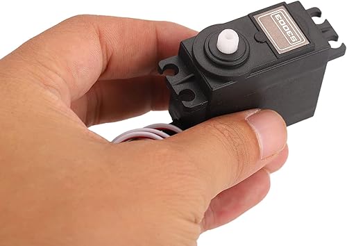 Miniatura 2 de plplaaoo Servo RC de alto par, servo y motor 2 en 1,S3003 RC Servo servo de bajo ruido de alta velocidad de plástico servo estándar para carreras RC