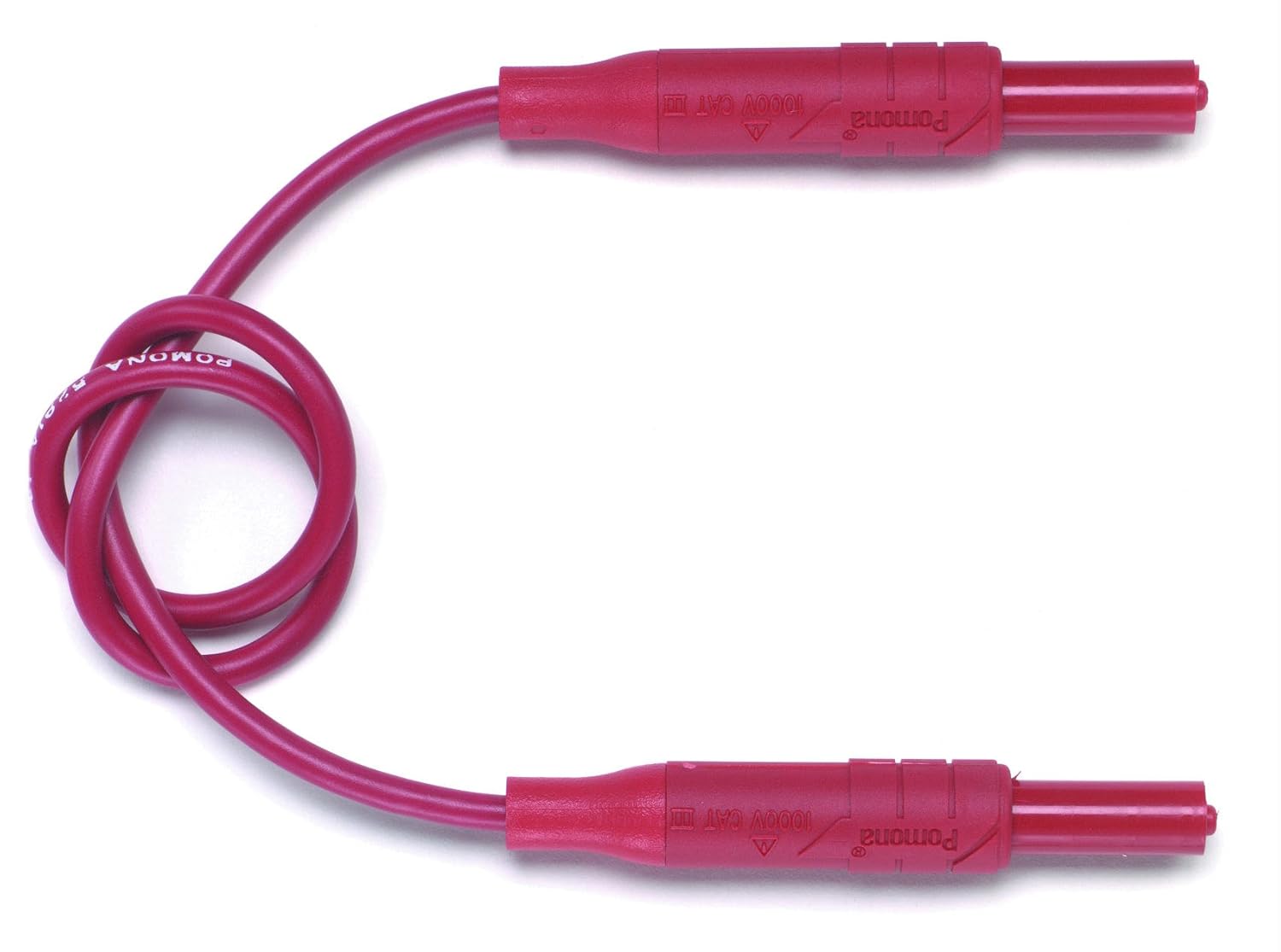 Pomona 5291A242 Low Thermal EMF Retractable Sheath Banana Plug Patch