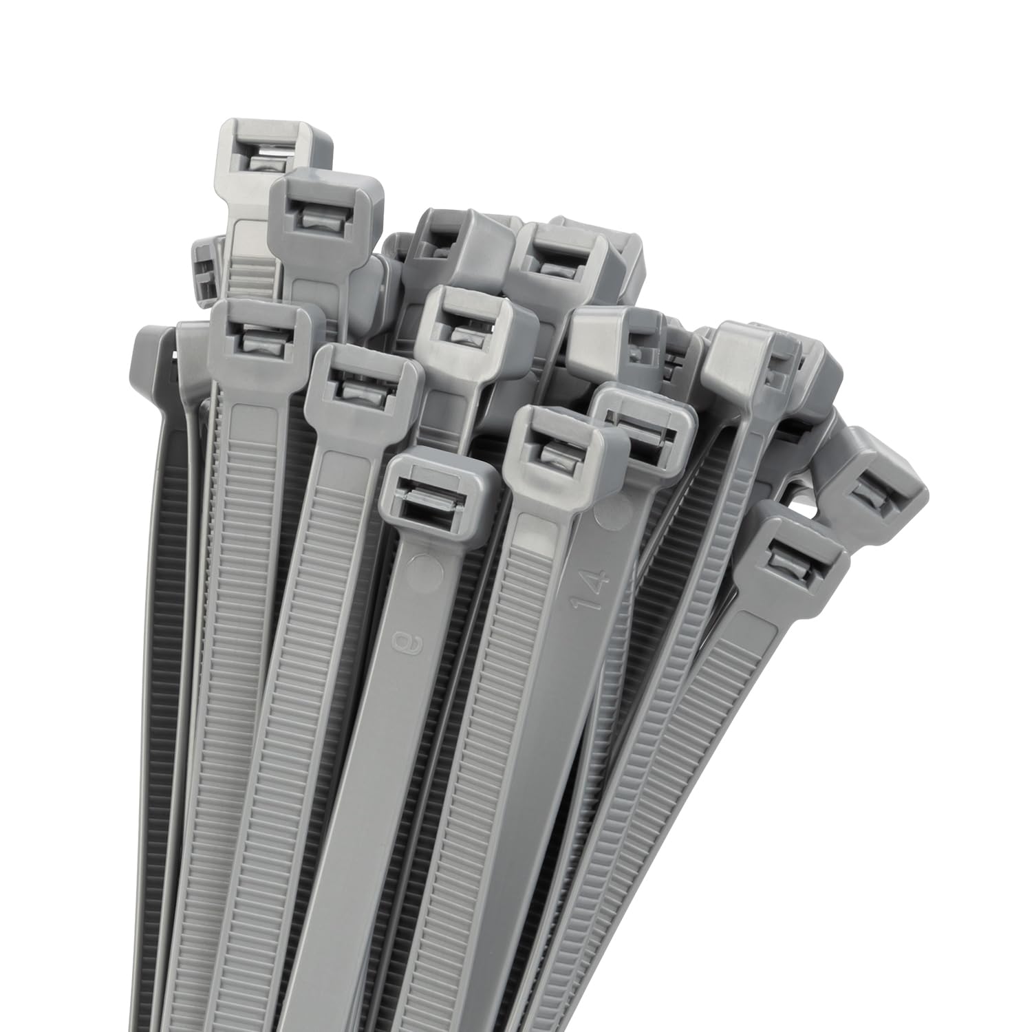 Amazon.com: Armpow 18 inch Silver Zip Ties Heavy Duty 100