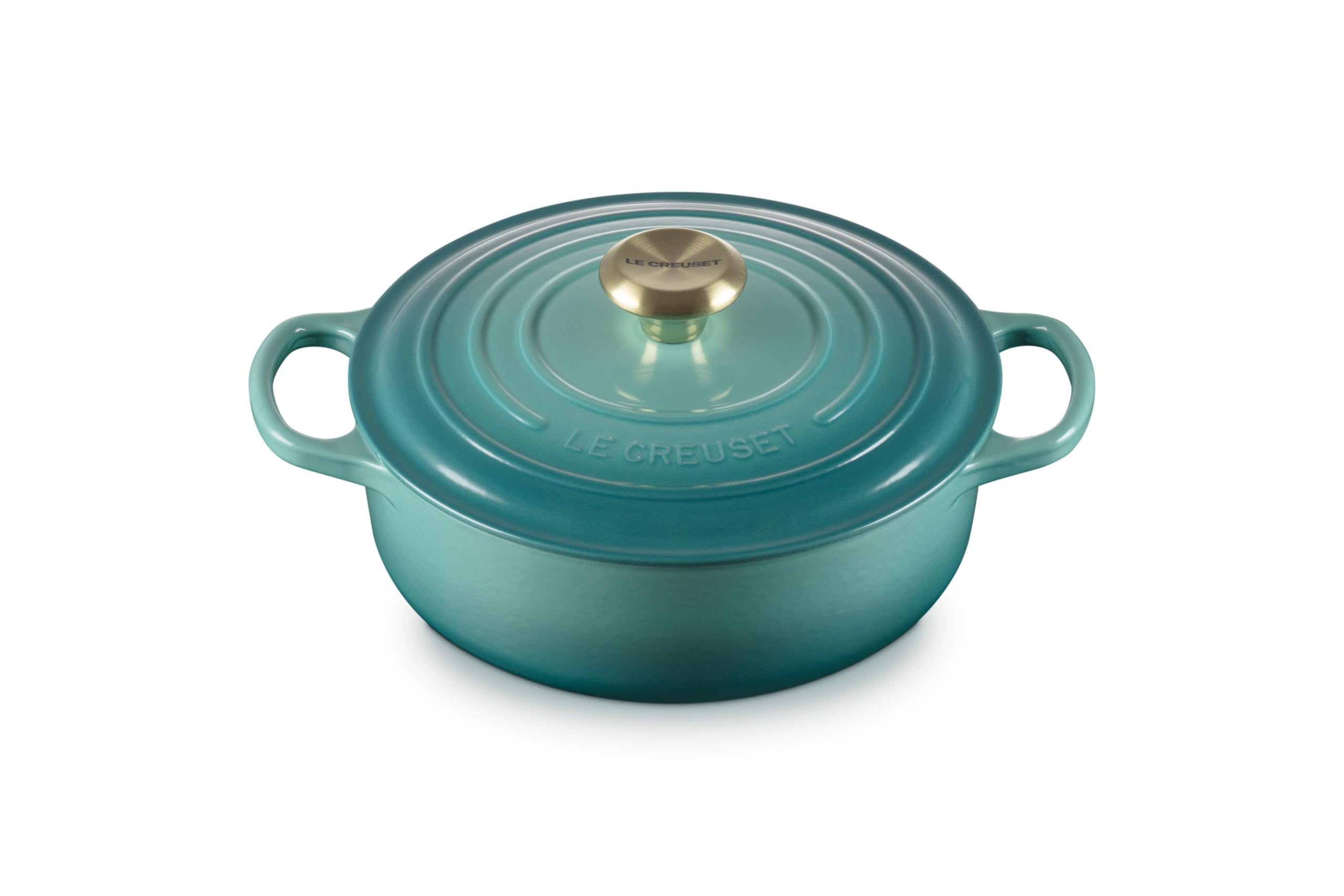Le Creuset Wide Dutch Oven 3.5 qt Riviera