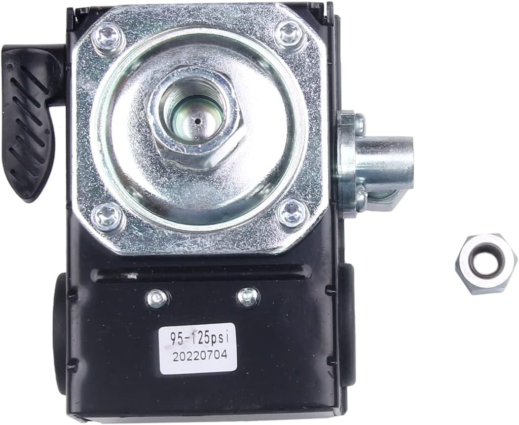 New Pressure Switch Compatible with INGERSOLL RAND 23474661-C 95-125 PSI AIR COMPRESSOR PART