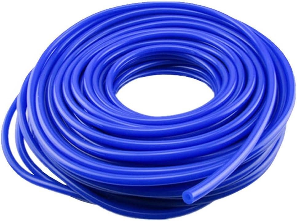 1pcs 1m Blue Silicone Rubber Hose, Inner Diameter 2mm/3/4/5/6/7/8/10/12/14/19/25mm Vacuum Tube, Auto Car Racing Line Pipe Tube(19 x 25mm)