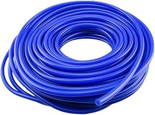 HFRSE 1 Unidad De 1 M, 2 Mm, 3, 4, 5, 6, 7, 8, 10, 12, 14, 19 Y 25 Mm, Manguera De Goma De Silicona Azul, Tubo De Vacío, Tubo De Línea For Carreras De Coches Y Automóviles(3x6mm)
