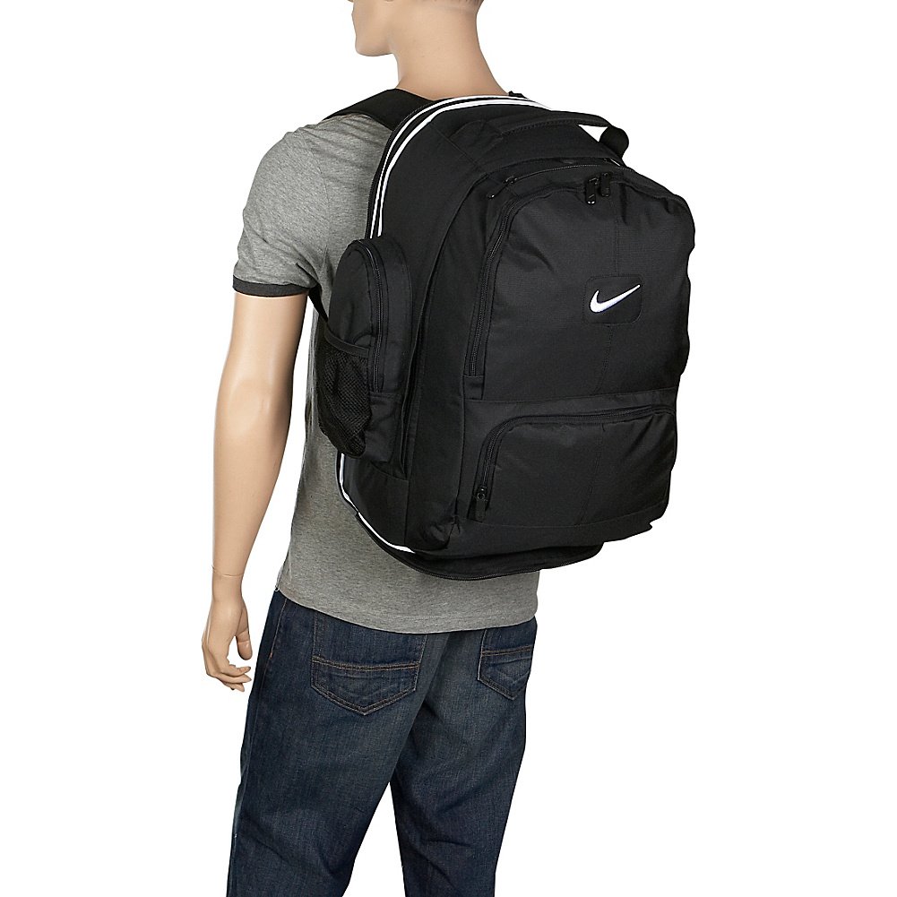 nike accessories swoosh rolling laptop backpack Nike Accessories Swoosh Rolling Laptop Backpack Black