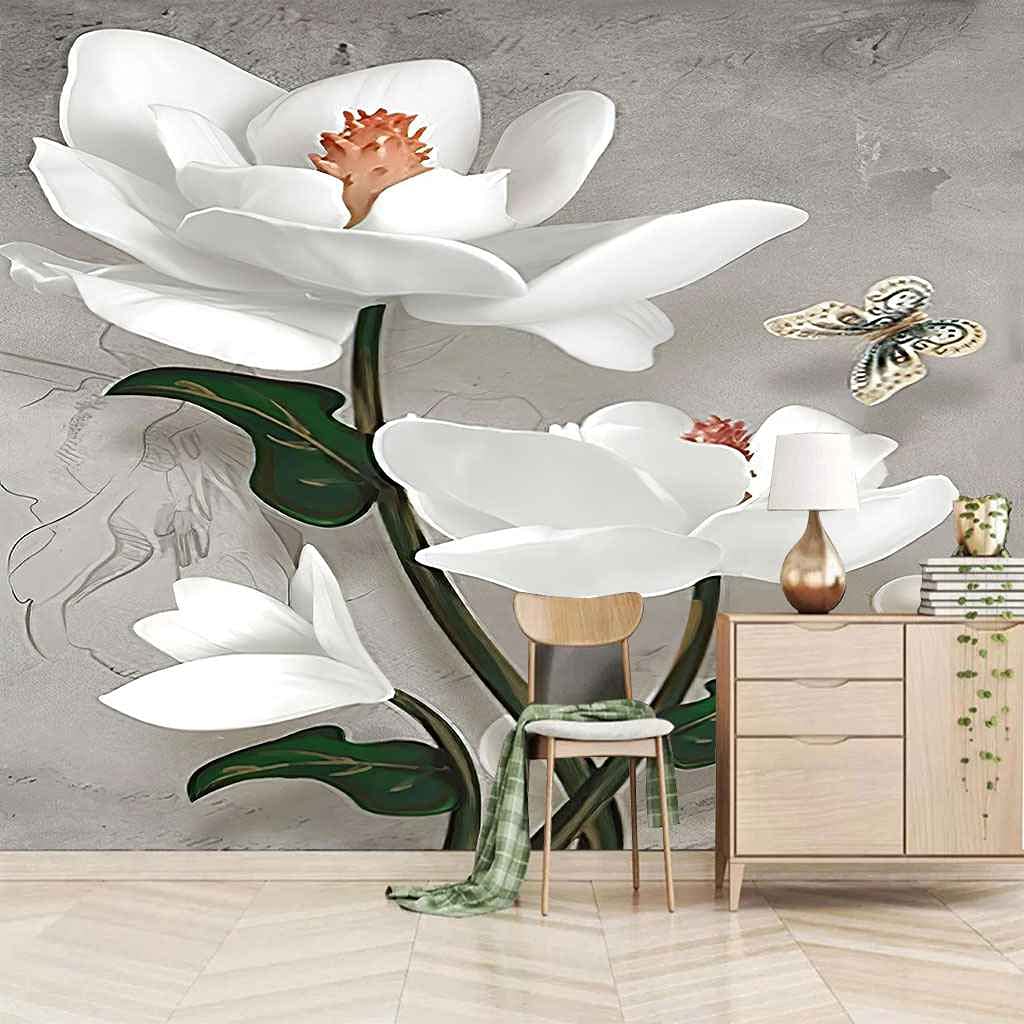 Papier peint panoramique 3D autocollant en toile lavable pour poster mural géant