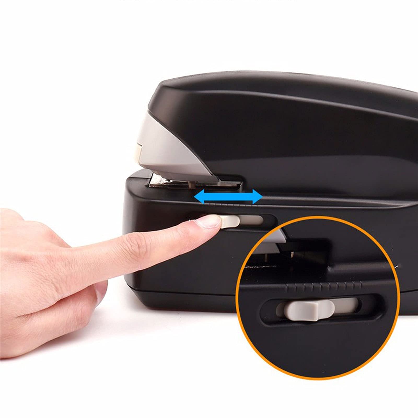 Liudan Cucitrice Cucitrice Automatica, 25 Fogli capacità, cucitrice Portatile, Durevole per Articoli per Ufficio, Aula o Accessori Desktop Spillatrice