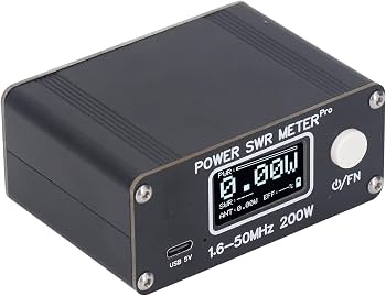 Amazon.com: SWR Power Meter, 1.6‑50MHz 0.5W‑200W SWR Meter