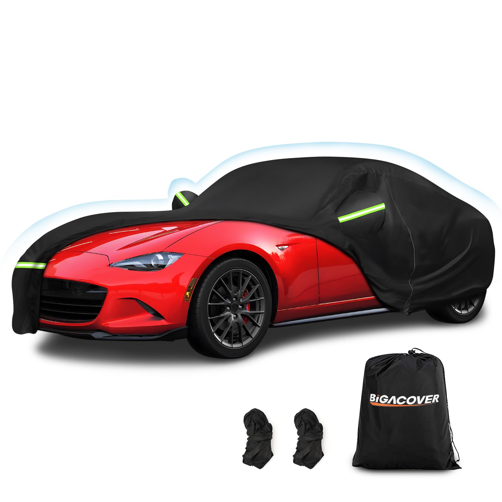 Funda Media Para BMW Z3/Z4 - Impermeable, Resistente A Rayos UV, Con Fijación Magnética | Protección Para Capota Y Parte Delantera