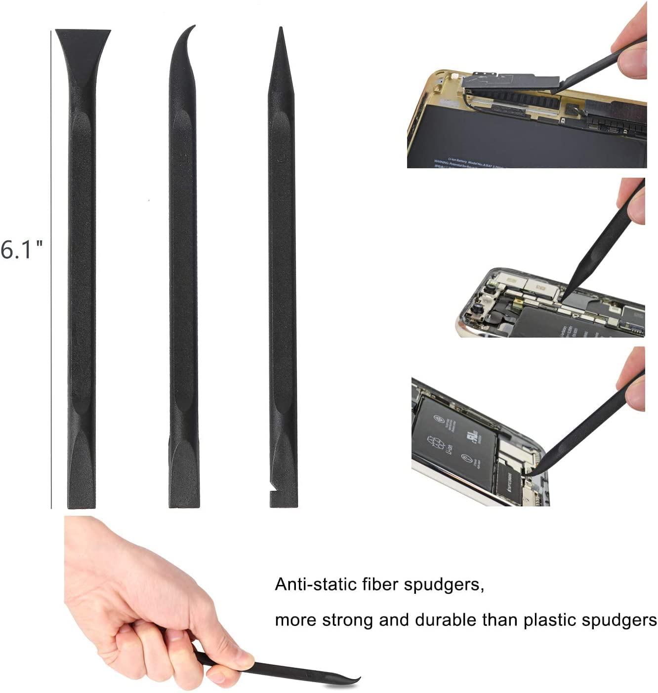 LipiWorld 21in1 Laptop Opener Tools Tool Kit, Mobile and Laptop Repairing Tool Kit,Professional Premium Repair Kit Screwdriver Tool Set for Smartphone, Tablet and Laptop, Multicolour 4