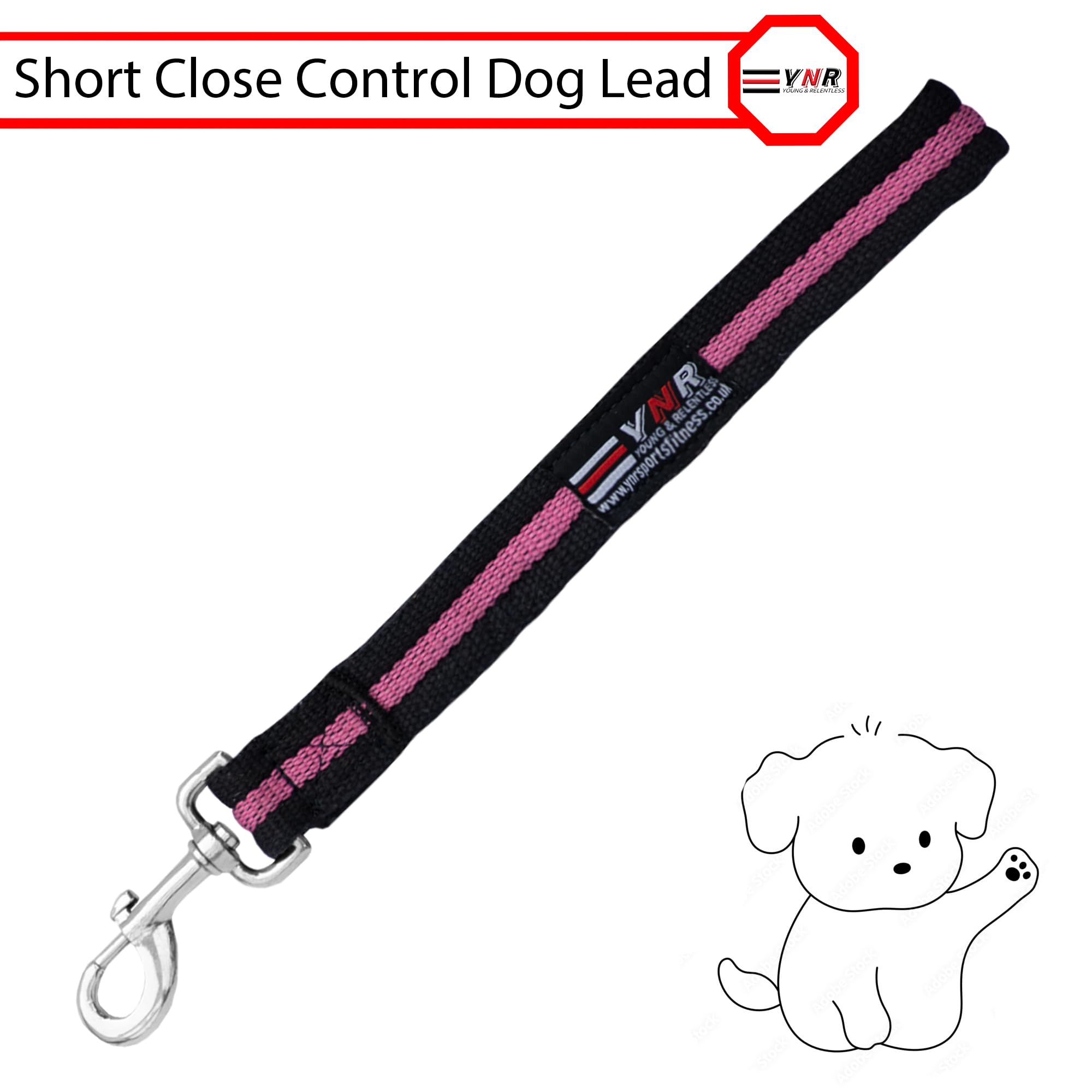 WÖÖF & WAG Training Lead for Dogs, Dog Lead Hook, Short Close Control - Image 2