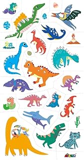 ملصقات تاتو متنوعة من الكرتون تتكون من 9 قطع × 8 قطع إجمالي 72 قطعة متنوعة