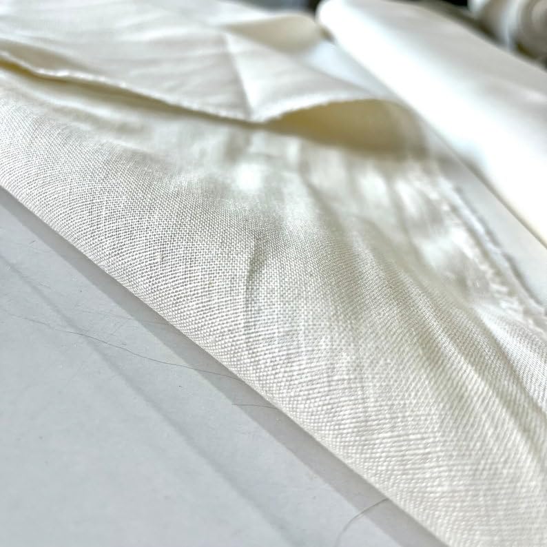 Amazon.com: Natural Cotton Linen Fabric, Clothing Fabric, Pure