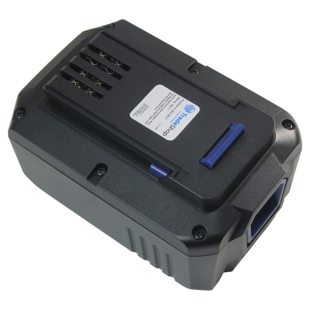 Trade-Shop Premium - Batería de ion de litio para cortacésped (36 V, 4000 mAh, 144 Wh, equivalente a 36LB2600, 36LC01)