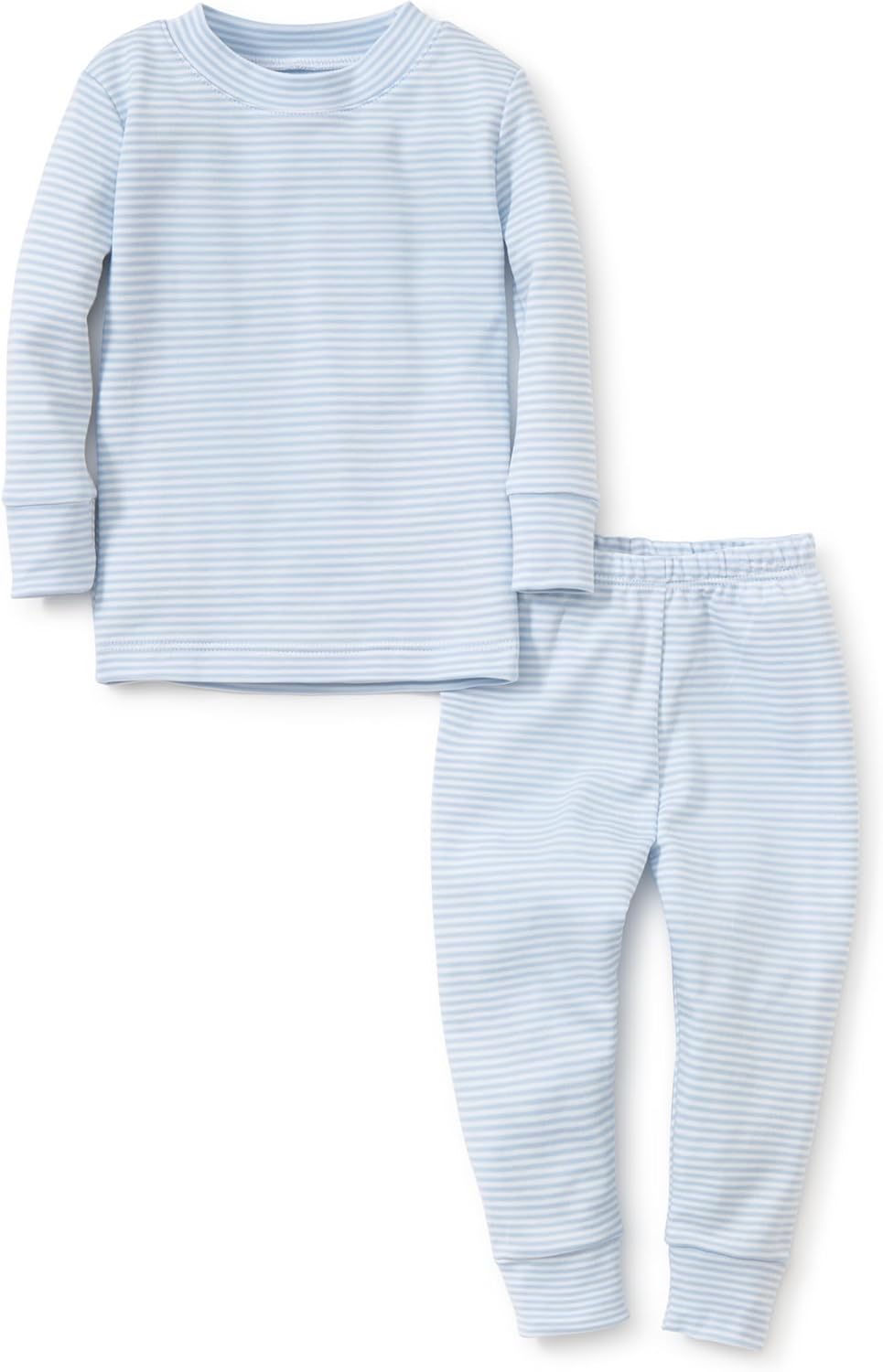 Kissy Kissy Baby Boys and Girls 100% Pima Cotton Simple Stripes Pajama Set, 12 Months to 6 Years
