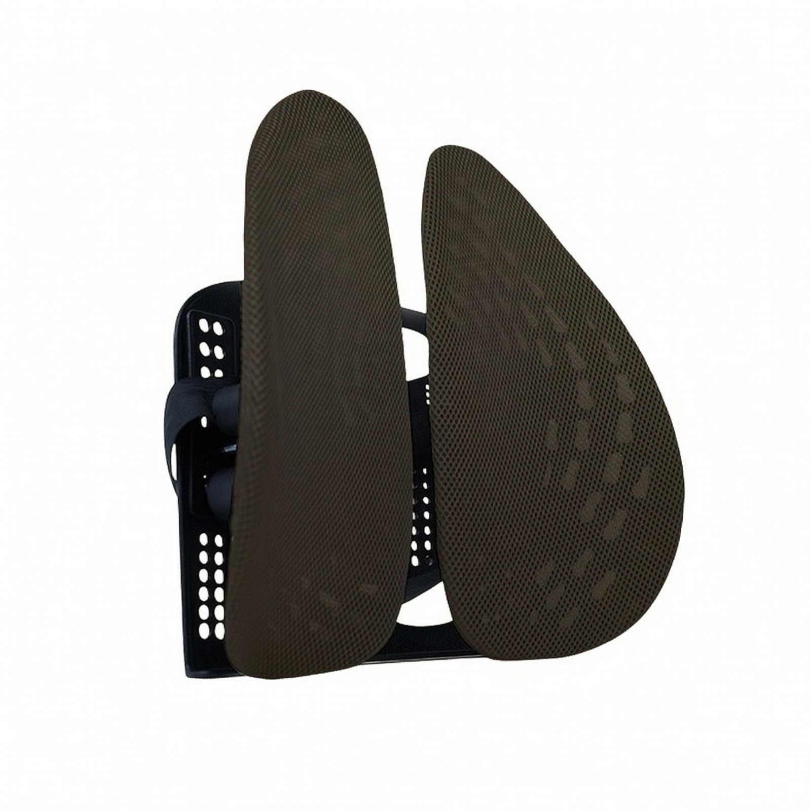 Cuscino di Supporto Lombare Ergonomico , Marrone Caffè , 36 × 14 × 36,5 Cm