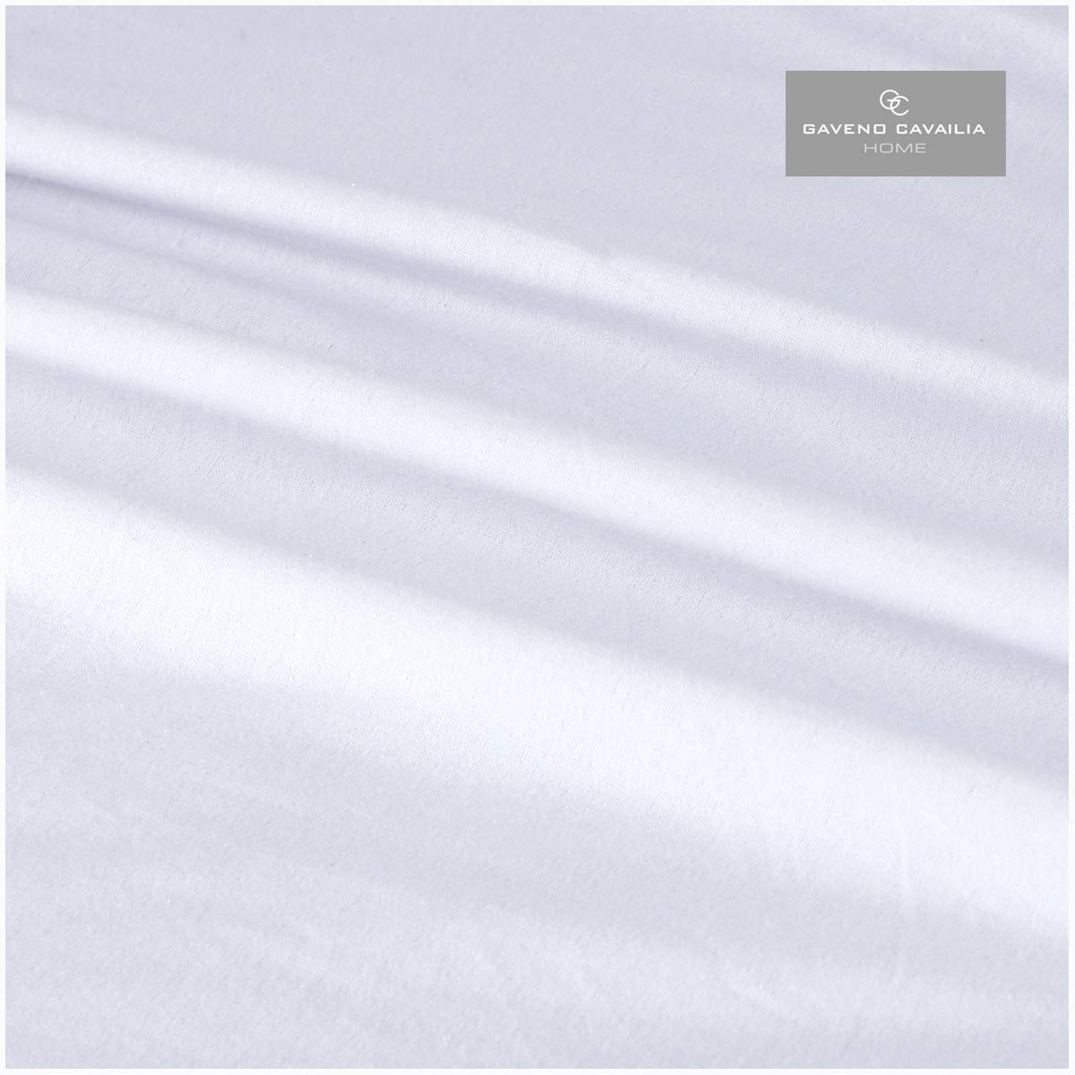Gaveno Cavailia Luxury Flannel Plain Fitted Sheet, 100% Brushed Cotton Easy Care Accessory, Premium Soft & Cosy Bed Linen - Image 2