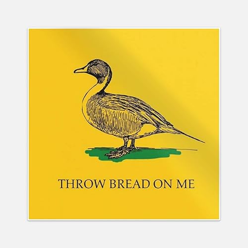 Calcomanía de vinilo para parachoques de coche Throw Bread On Me