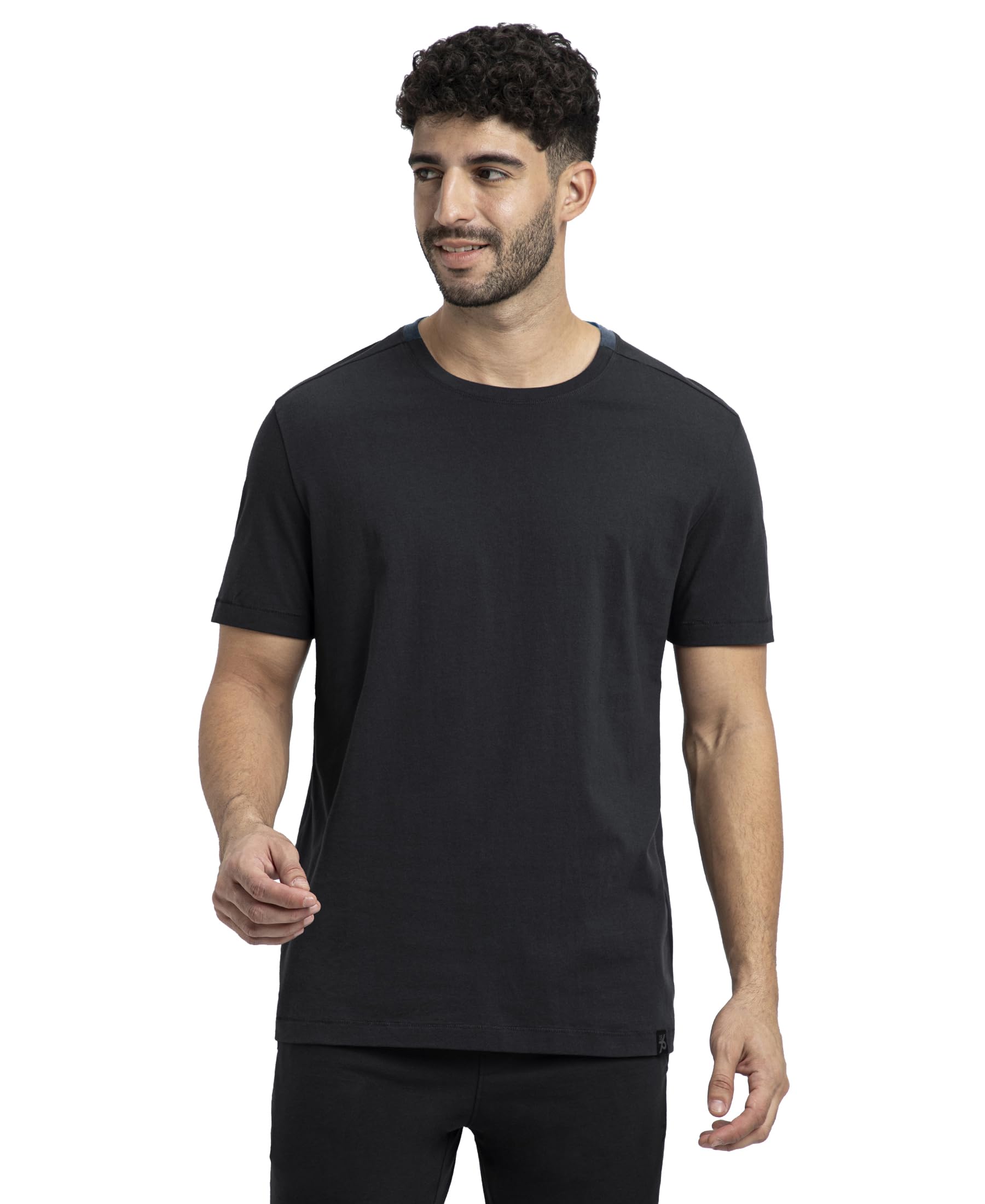 jockey AM69 Men's Super Combed Cotton Regular Fit Round Neck Half Sleeve T-Shirt-picture-26
