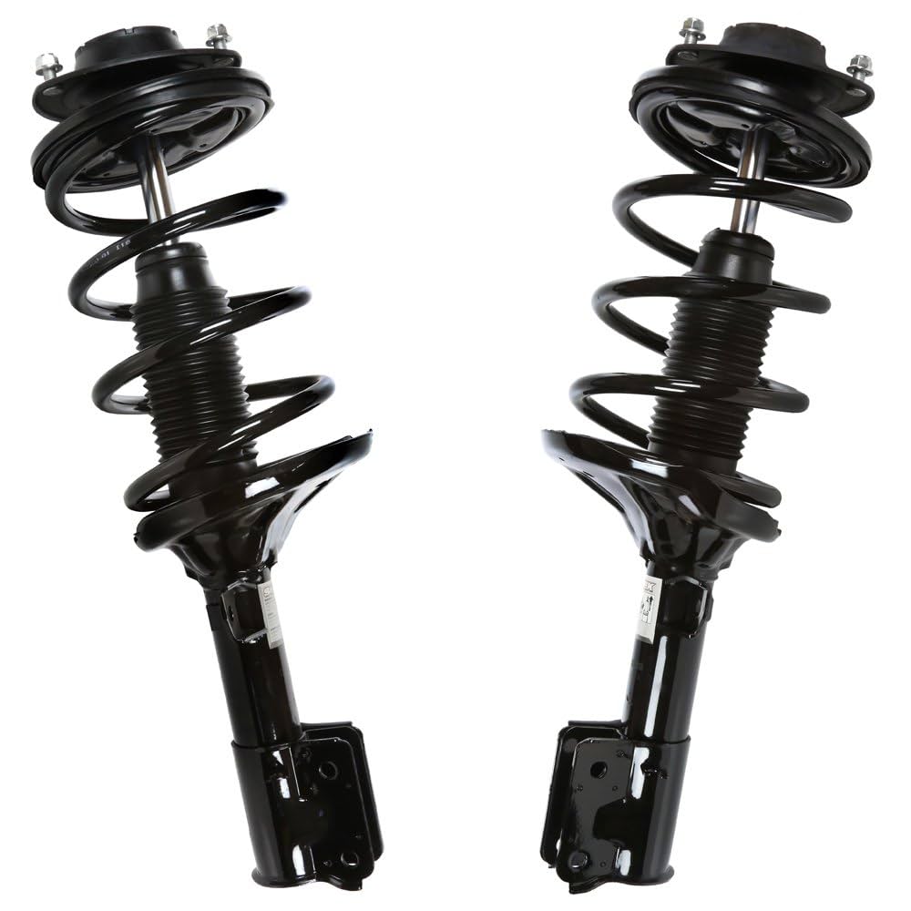 AutoShack Front Complete Strut & Coil Spring Assembly Set