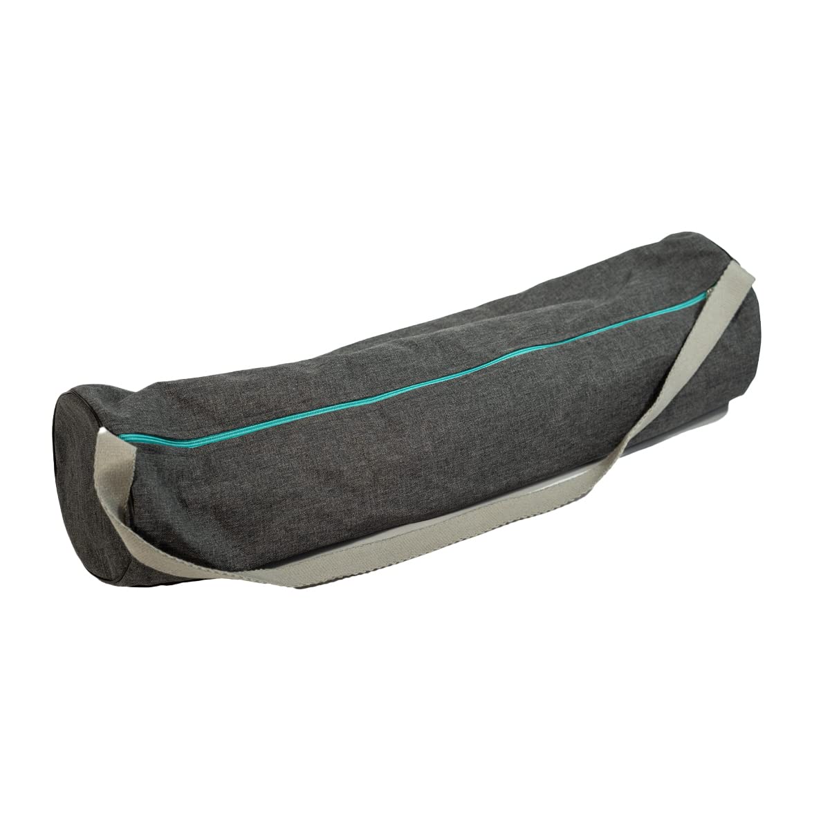 Temploo Yoga Mat Carrier Bag - Extra Durable, Adjustable, and Comfortable Exercise Mat Bag, Yogii, Multifunctional Storage Bag - Gray