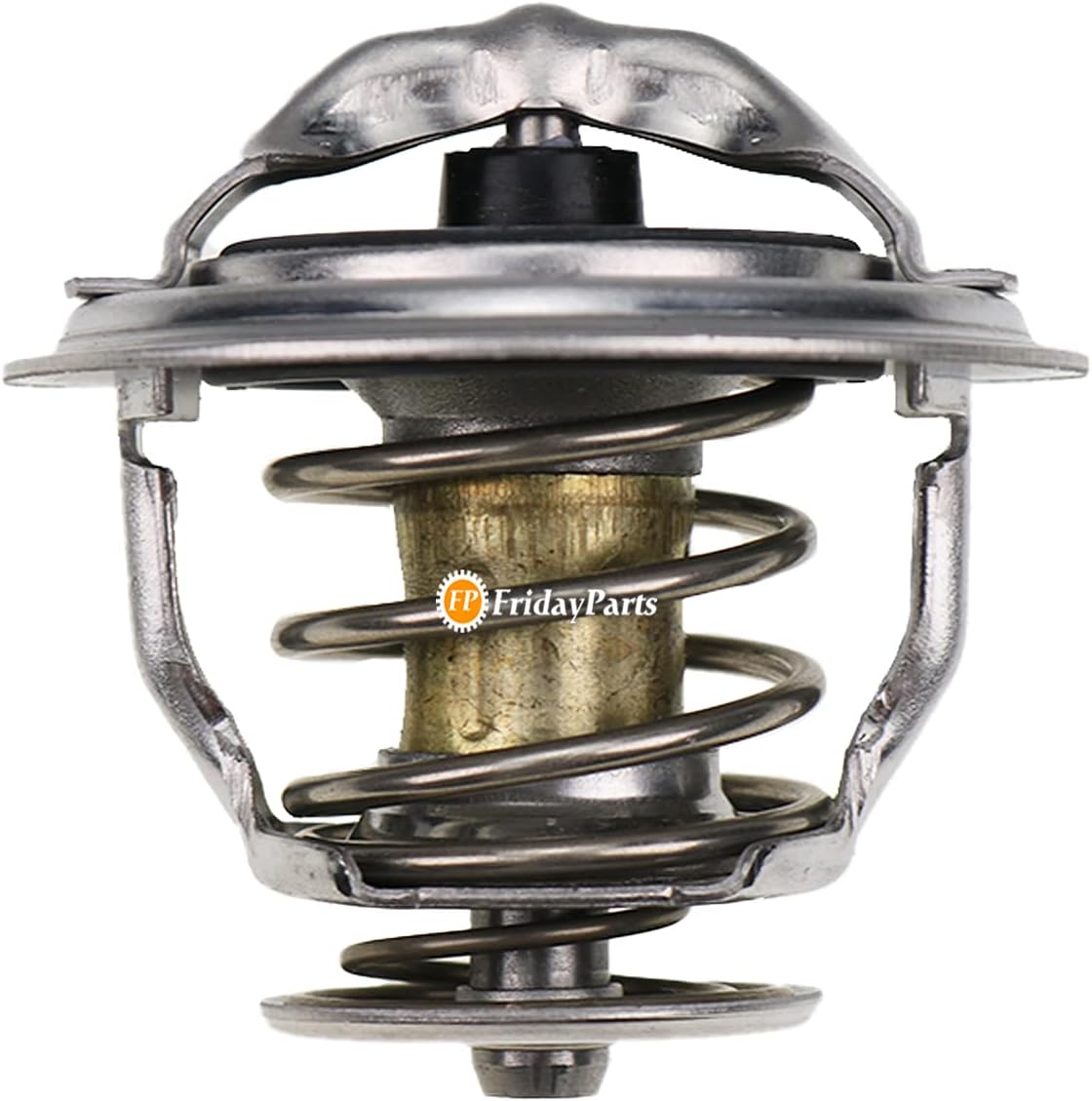 FridayParts Thermostat 8972112090 8-97211209-0 Compatible for John Deere 27C 27ZTS 35C 35ZTS 50C 50ZTS 75C 80C Excavator Replacement