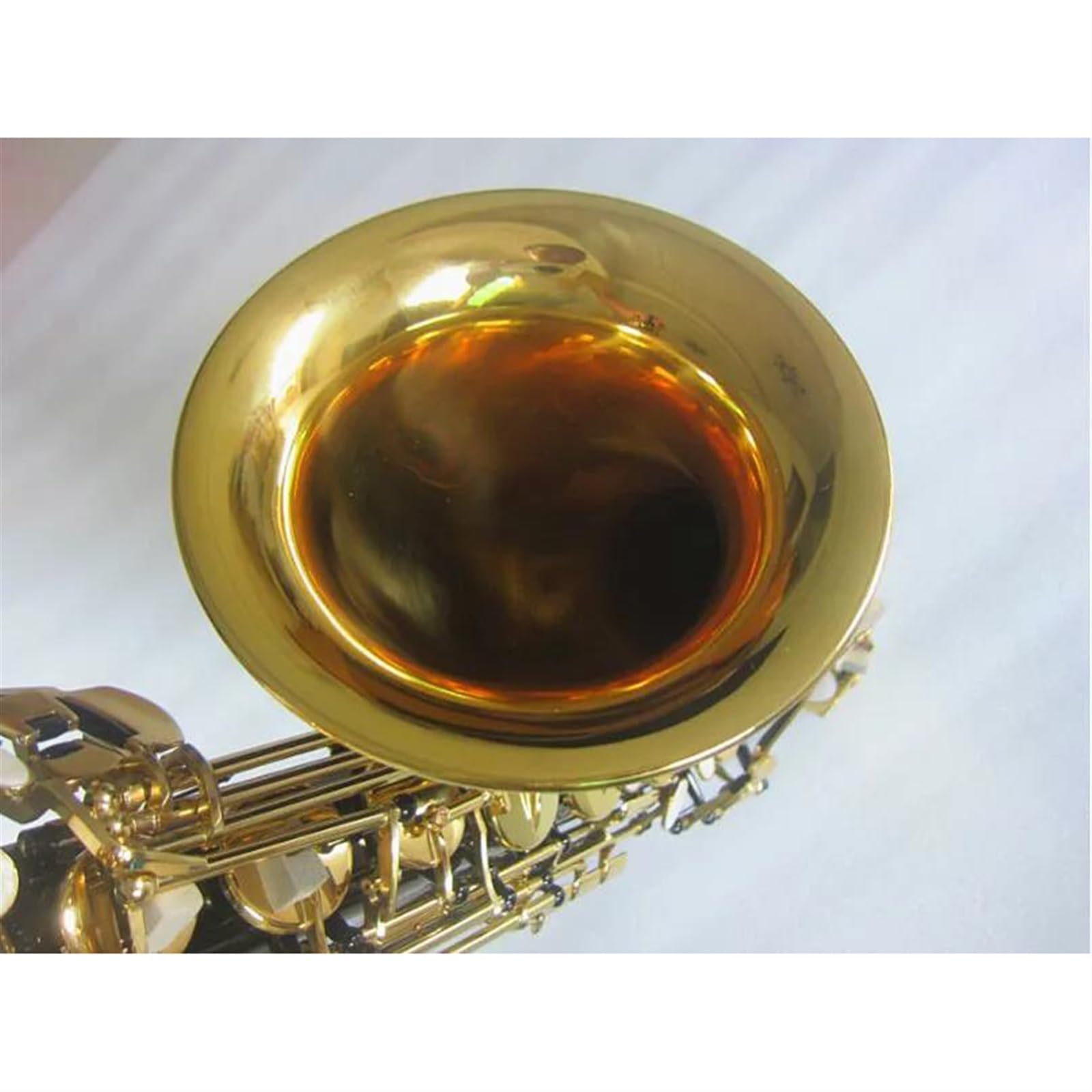 Profesjonalny Instrument Muzyczny Super Black Saxophone Tenor Bb Złoty Mosiężny Saksofon Tenorowy Z Etui profesjonalny Saksofon
