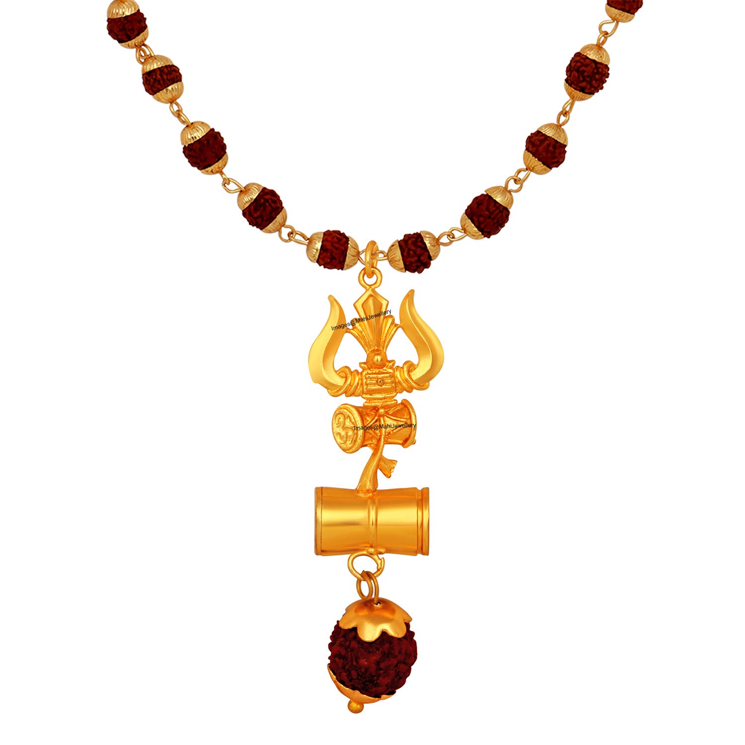 Lord Shiva Trishul and Damru Religious Pendant for Men and Women (PAPS1101708PR)-image-23