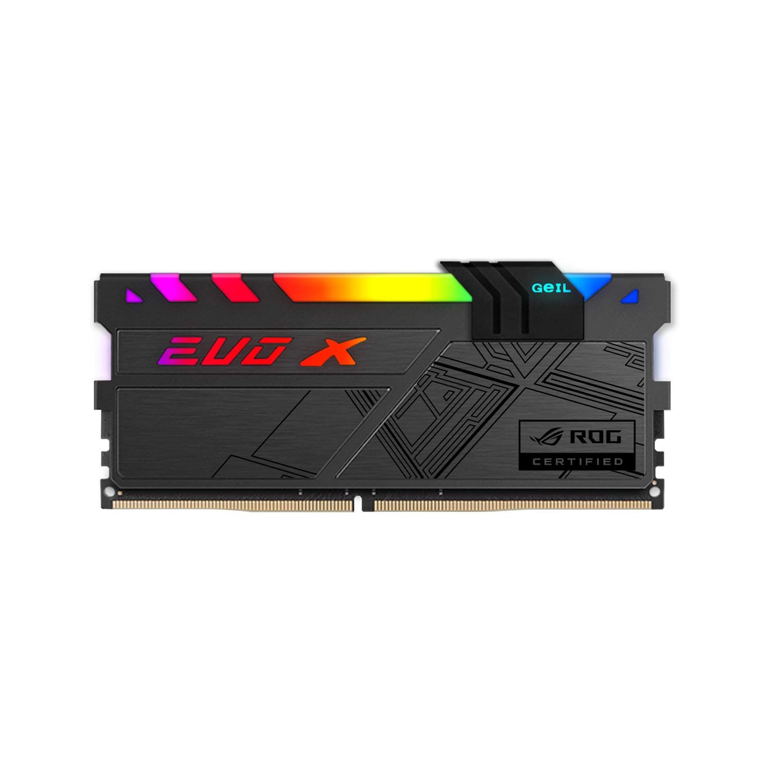 Geil RGB OCメモリ DDR4-3200 8GBx2 GeIL ROG EVO X II DDR4 RAM, 16GB (8GBx2) 3000MHz 1.35V XMP2