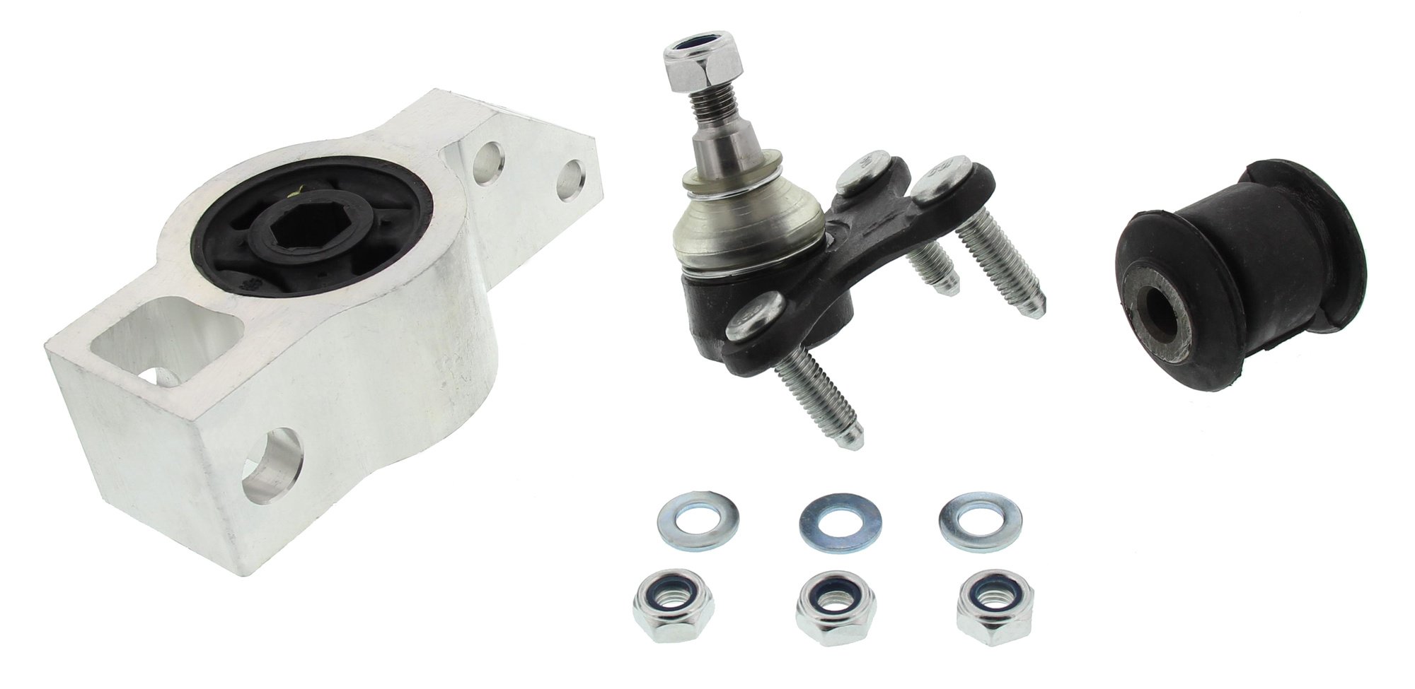 MAPCO Kit riparazione, Braccio trasversale 53285 Compatibile con: AUDI A3, A3 Cabriolet, A3 Sportback, SEAT ALTEA, ALTEA XL, LEON, TOLEDO III, SKODA OCTAVIA II, OCTAVIA II Combi, SUPERB II