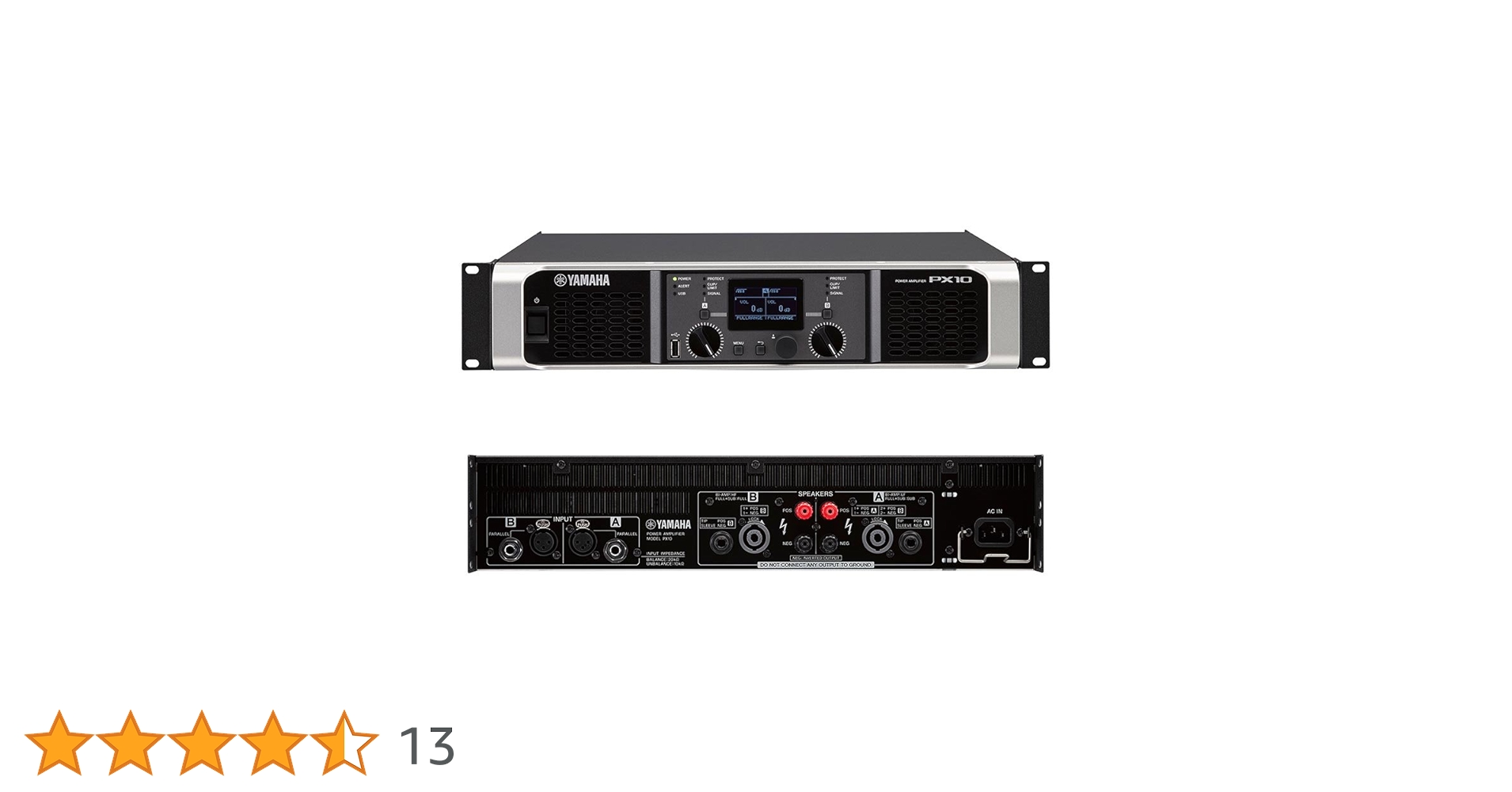 YAMAHA パワーアンプ PX10 パワーアンプ】YAMAHA、PX10のご紹介です！