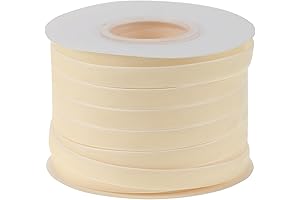 Ivory Nude Velvet Ribbon 3/8 Inch