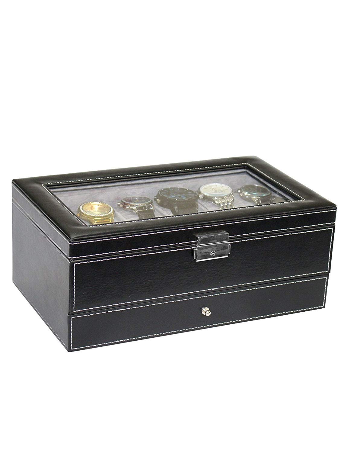 Autoark Coffret de rangement pour montres