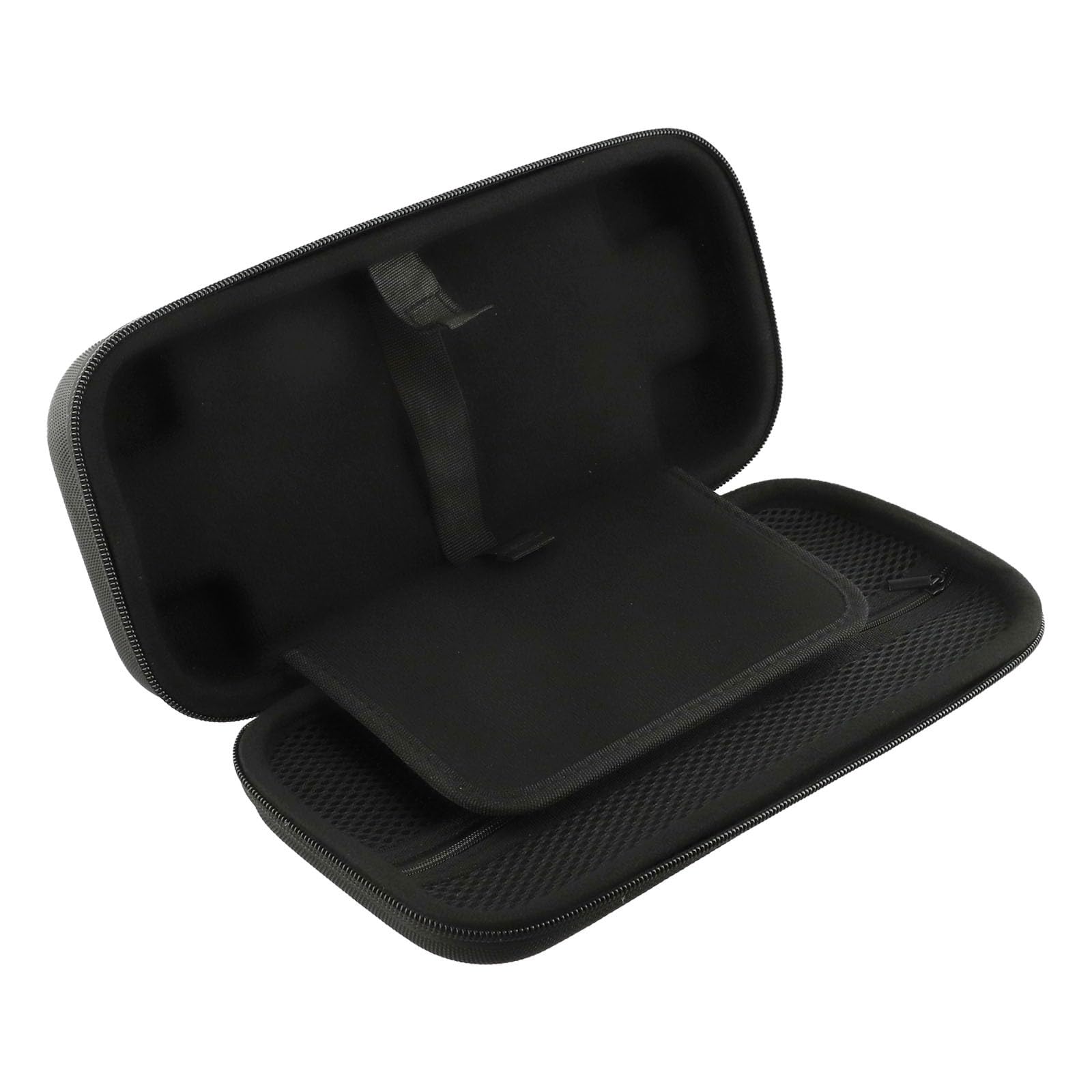 EVA Custodia da trasporto per Nintendo Switch 2, 30 x 15 x 7 cm, custodia rigida protettiva portatile con console di archiviazione, 12 cartucce di gioco e accessori, nero