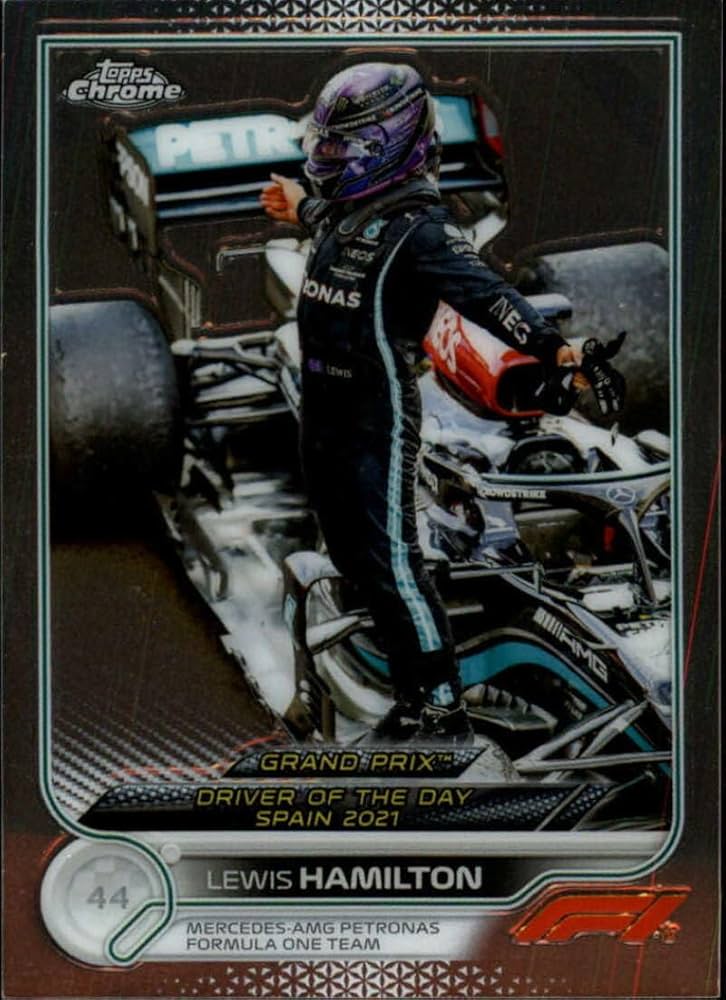 Amazon.com: 2022 Topps Chrome Formula 1 Racing #176 Lewis