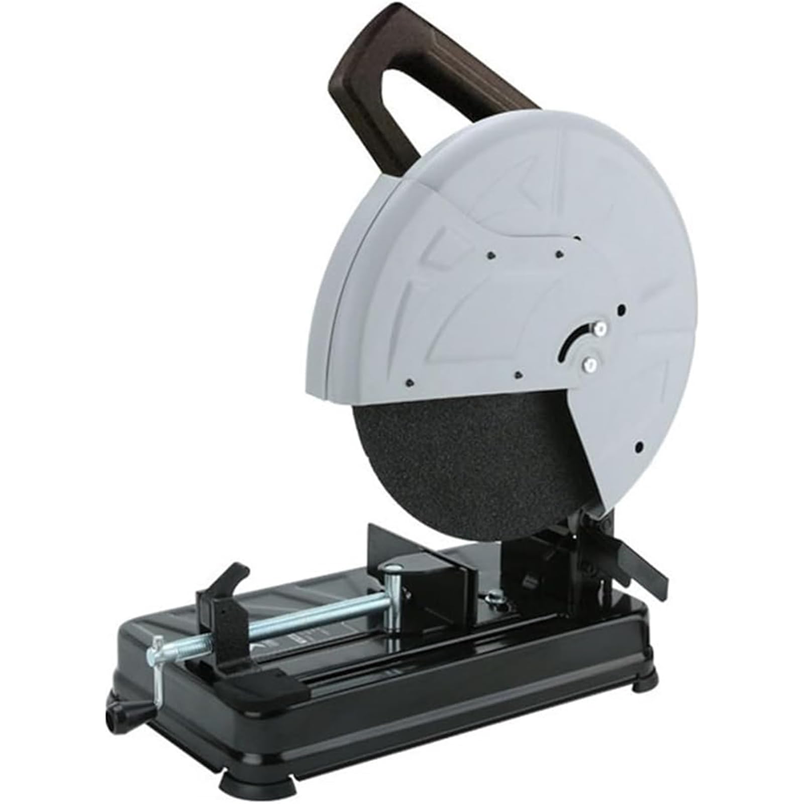 Scie à hacher abrasive 35,6 cm 2800 W 220 V – Scie à onglets réglable de 0 à 45° pour coupe de métal, bois et matériaux polyvalents – Cutter circulaire robuste
