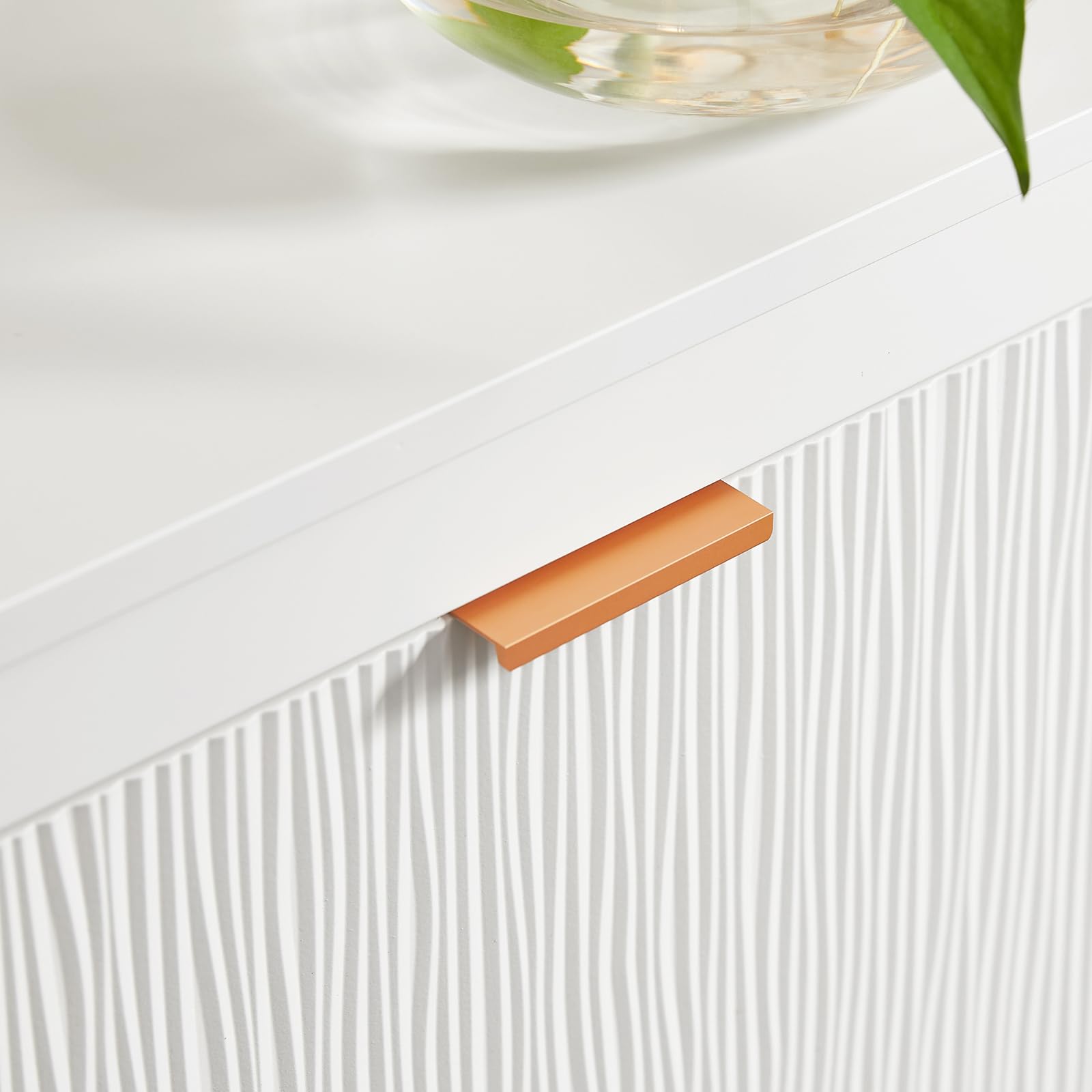 SoBuy Zapatero Entrada Recibidor - Mueble Zapatero Estrecho Blanco 4 Solapas de 2 Niveles para Pasillo Estrecho y Recibidor, Diseño Compacto y Elegante, MDF E1 104x23x82cm FSR186-II-W