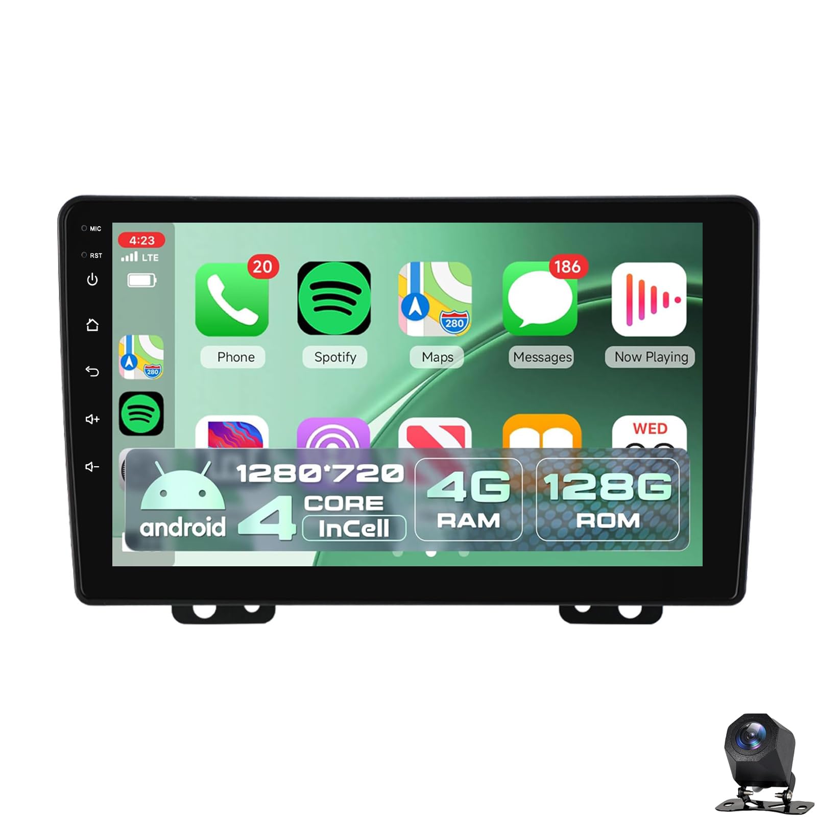 Android 15 Car Stereo for Ford Fiesta MK5 2002-2008 CarPlay Android Auto