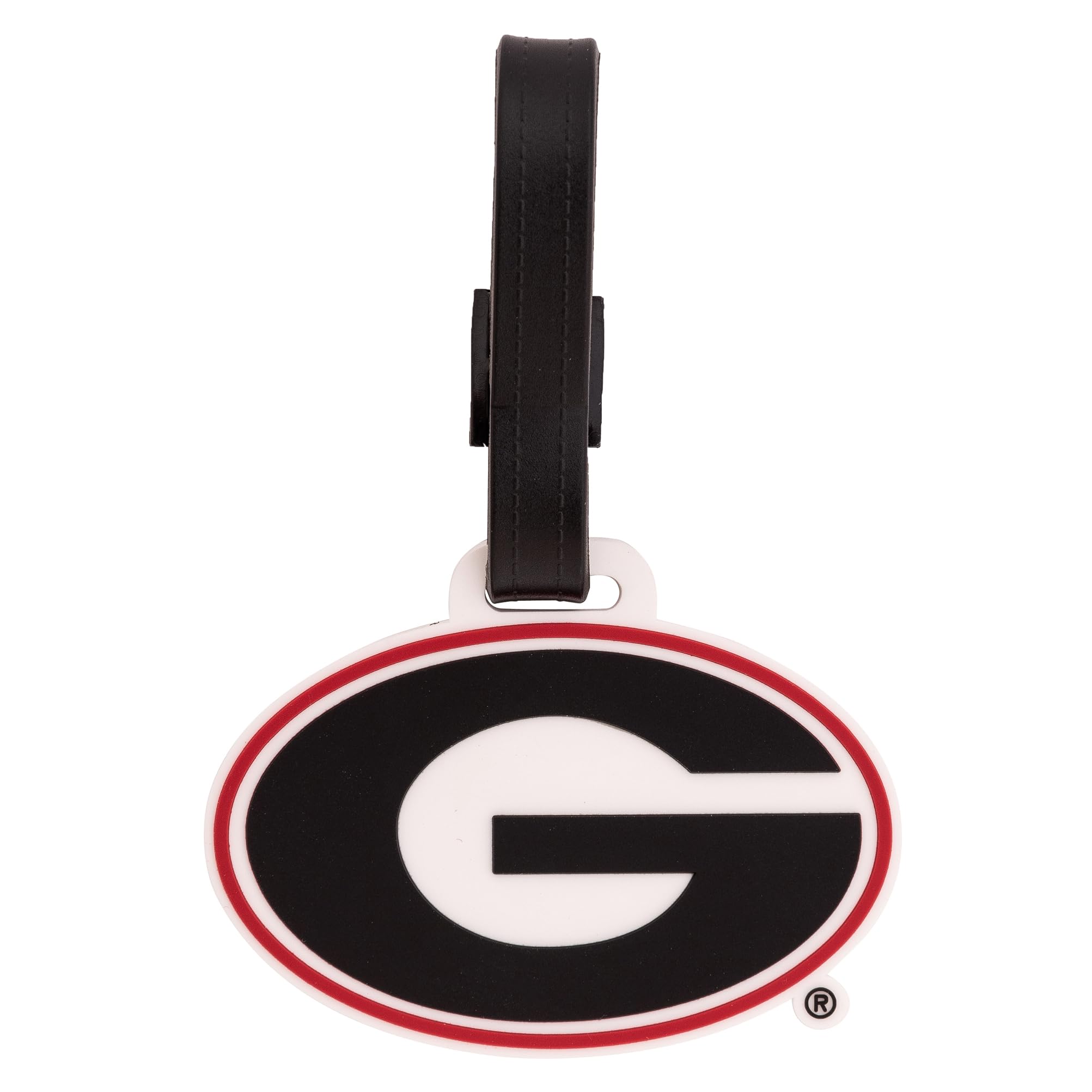 Desert Cactus University of Georgia Luggage Tag Official UGA Bulldogs Travel ID Tag for Suitcases Bags and Carry-Ons