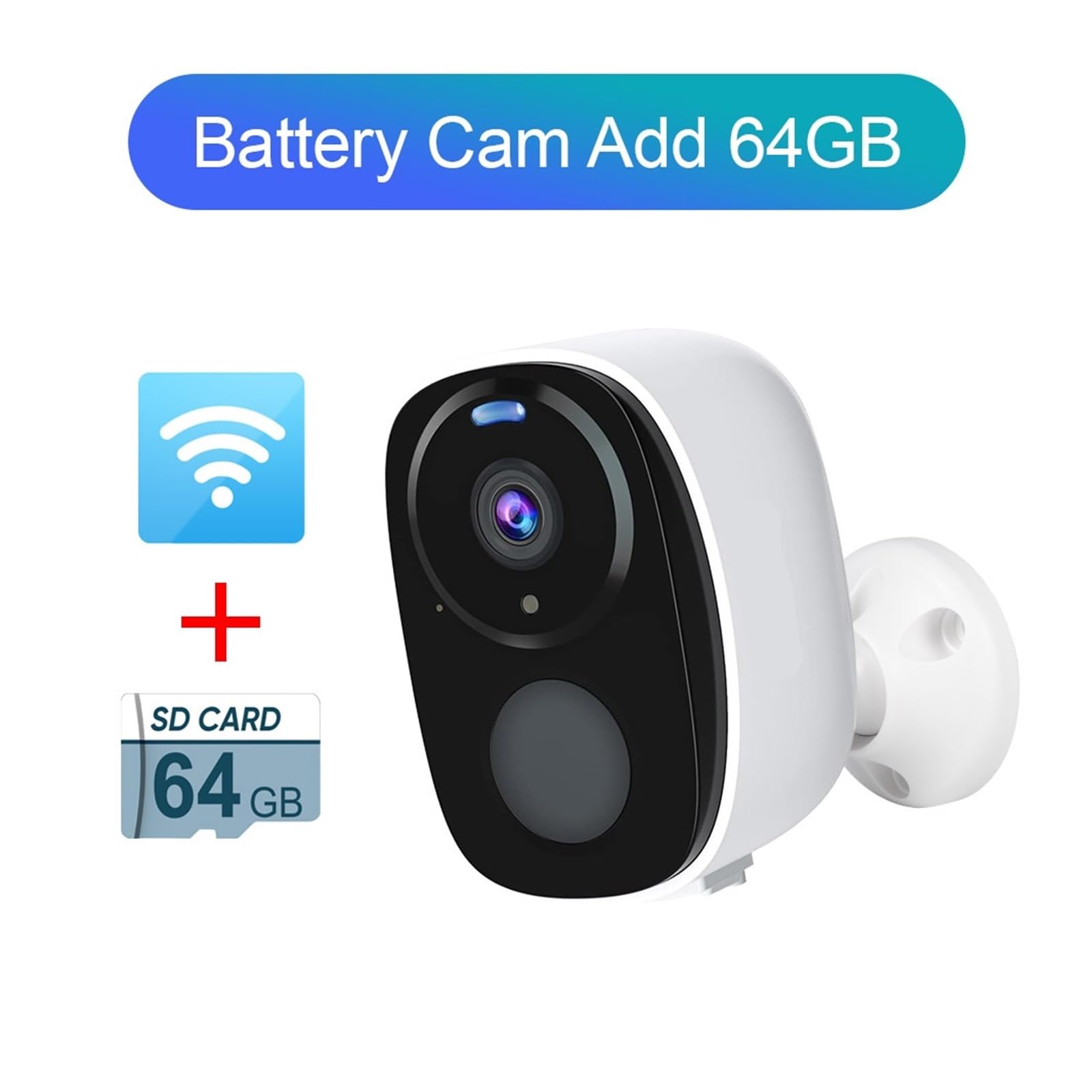 Cámara de Seguridad Exterior WiFi Solar 2K