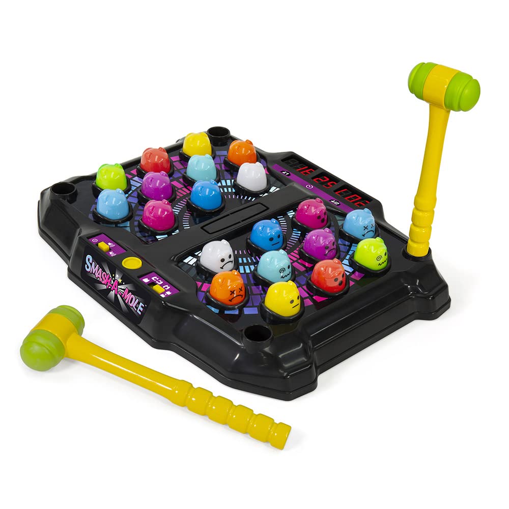 #winning Electronic Arcade Smash-A-Mole - Lights and Sounds Multi Playing Modes