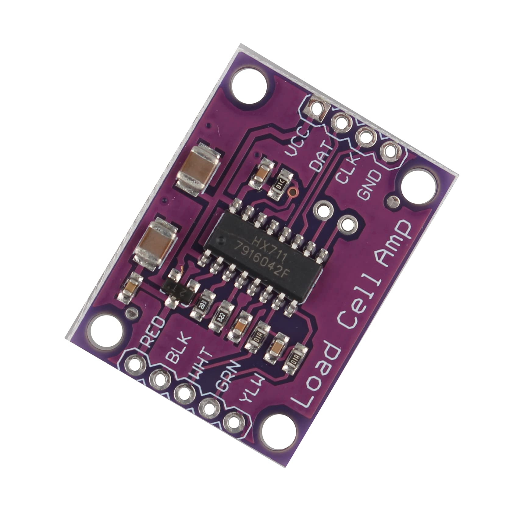5 Pezzi CJMCU-711 HX711 Cella di Carico Sensore di Pesatura Elettronico Convertitore A/D a 24 Bit per Alta Precisione Bilancia Elettronica Compatibile con Arduino