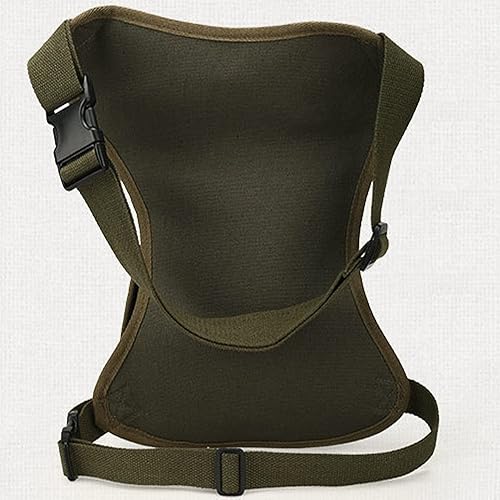 Miniatura 5 de Riñonera de lona para senderismo, bolsa táctica de pierna caída, bolso para correr, cinturón de cadera, al aire libre, motocicleta, bicicleta,