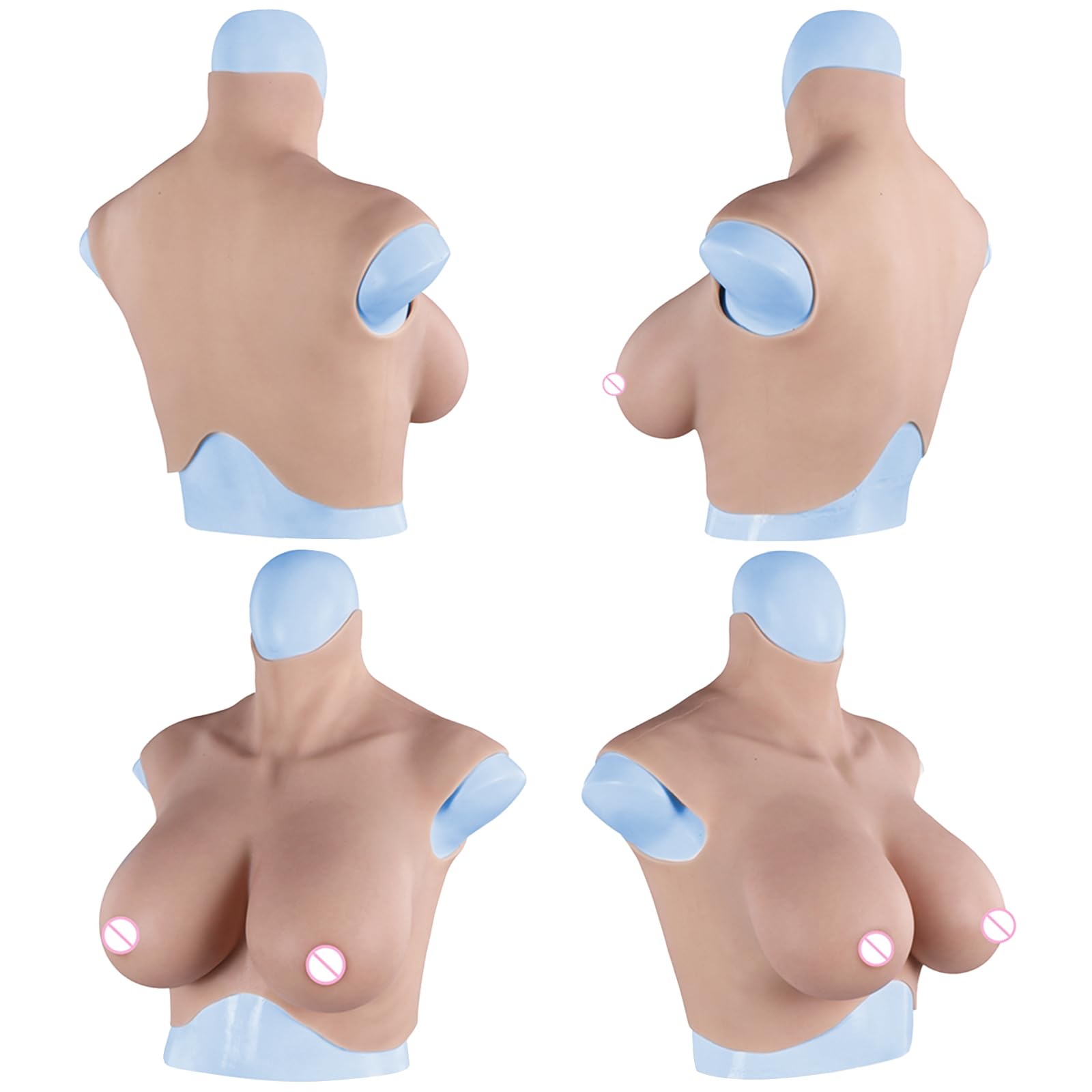 Seni in Silicone 7a Grado Petto finto Artificiale per Crossdresser Transgender Mastectomia