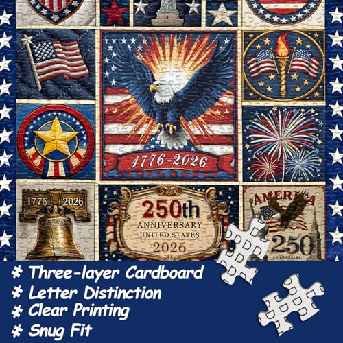 Puzzle Collage America 3 Años miniatura 5