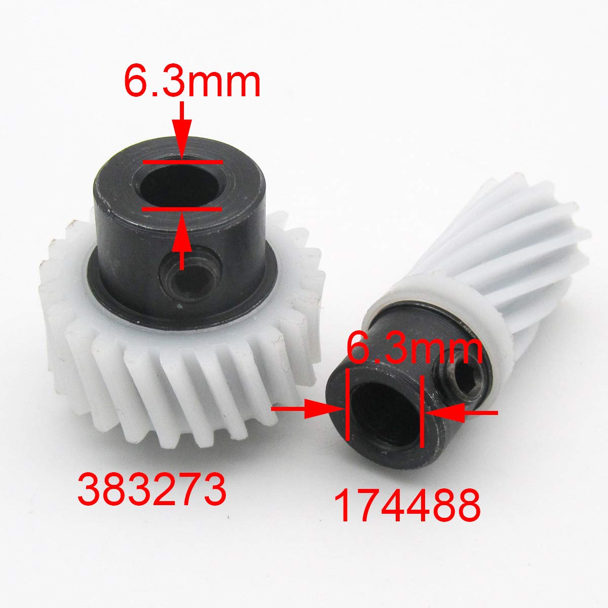 Set Ingranaggi Per Macchine Da Cucire SINGER | 4 Pezzi Per Modelli Serie 500, 600, 700, 900 | Ricambio Originale CKPSMS - Foto 4