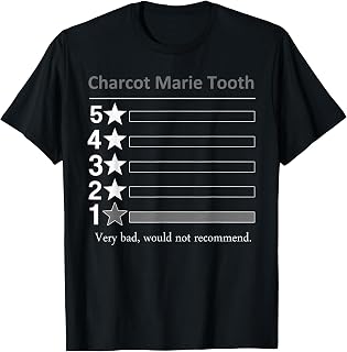 Charcot Marie Tooth Very bad, would not recommend. T-Shirt