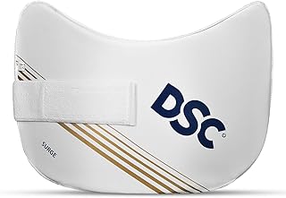 DSC Condor Surge Cricket Chest Guard | White | Size: Mens | Chest Protector