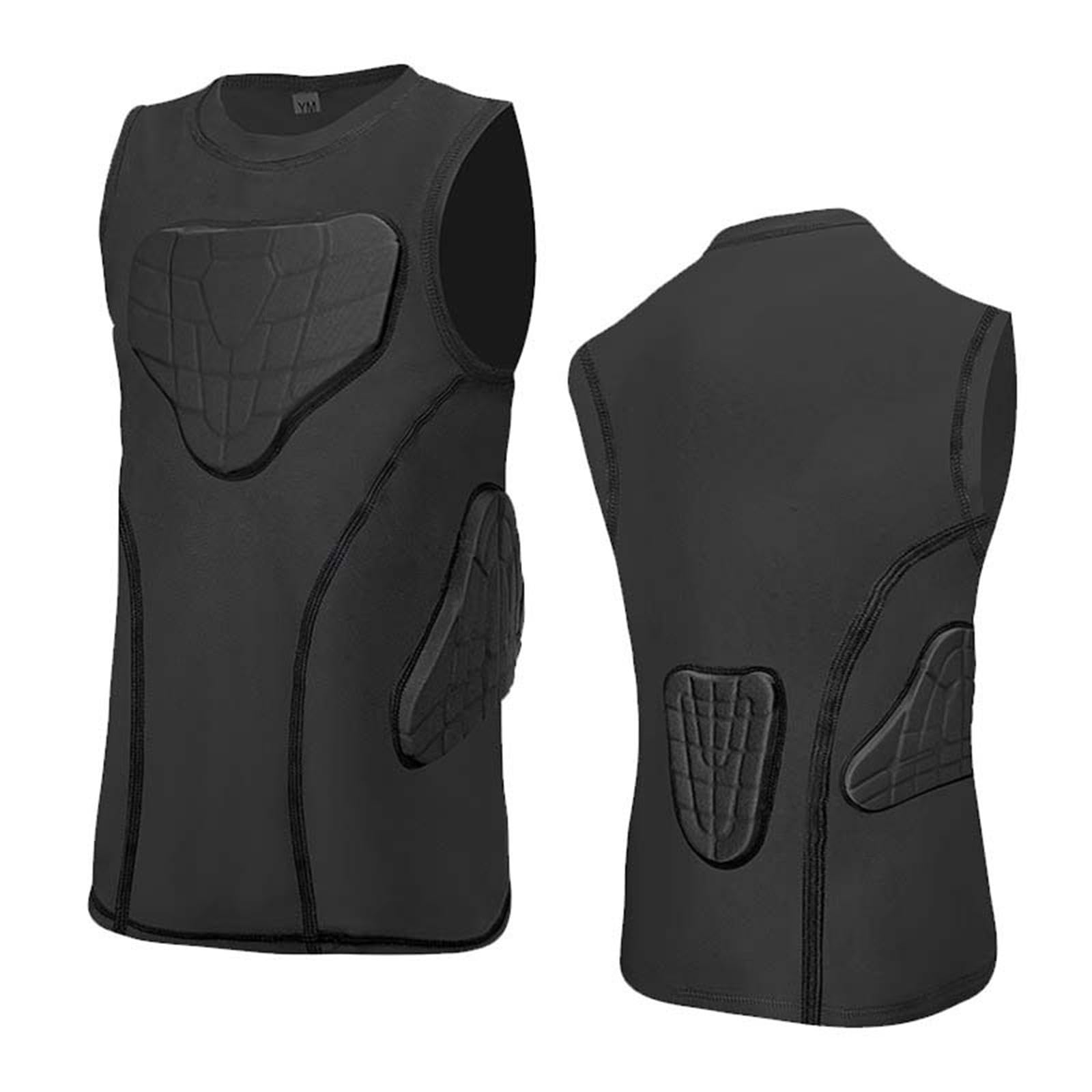 Football Rib Protector Vest Chest Protective Pad for Sports Basketball Rugby S |Sporting Goods | Team Sports | Basketball | Clothing, Shoes & Accessories | Protective Gear